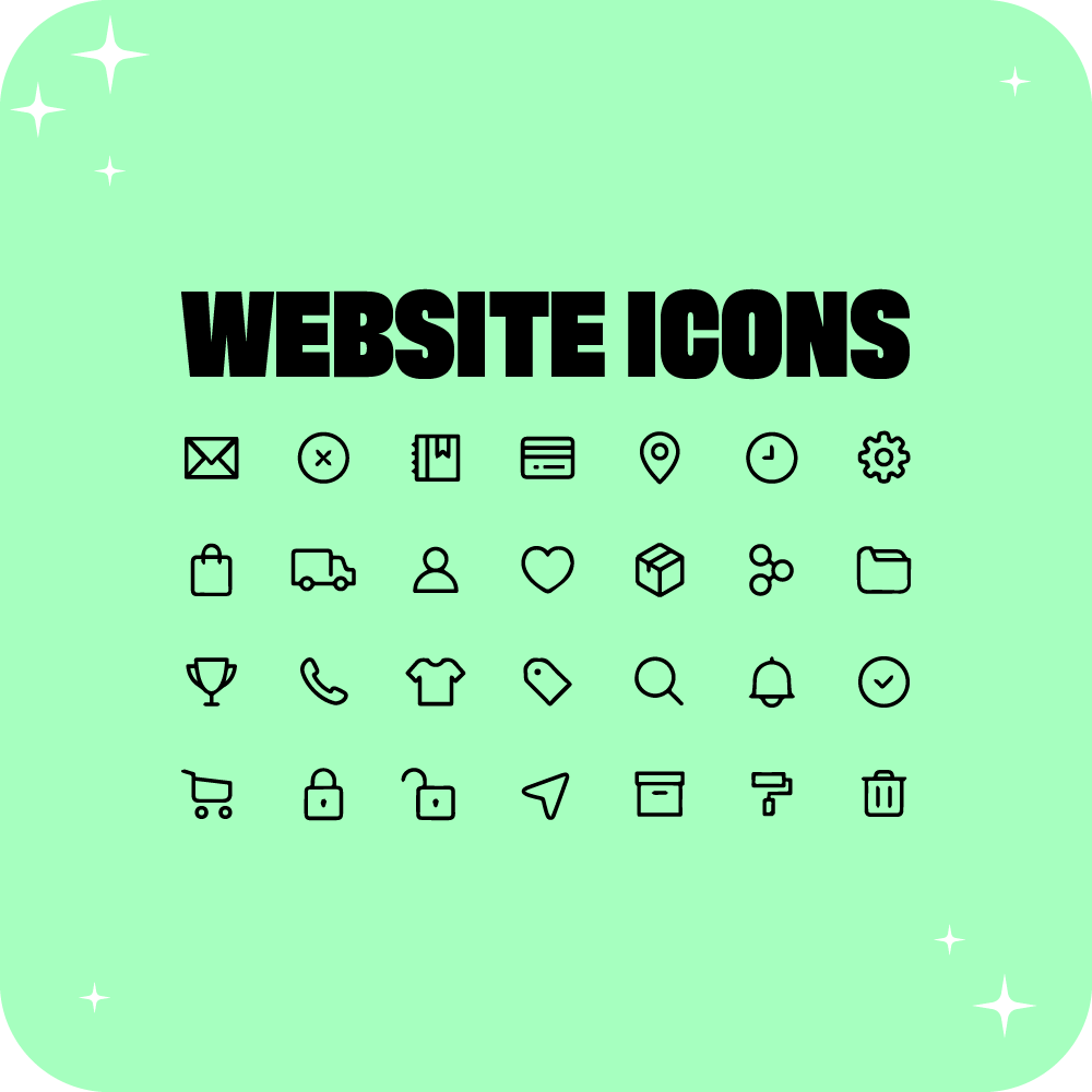 Website Icons (Vector)
